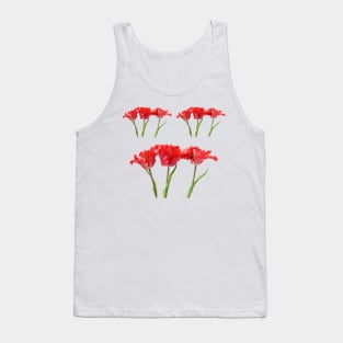 Tulipa  &#39;Garden Fire&#39;   Parrot Tulip Tank Top